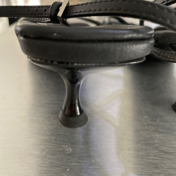 The Row Black Kitten Heel Sandals - Picture 6 of 14